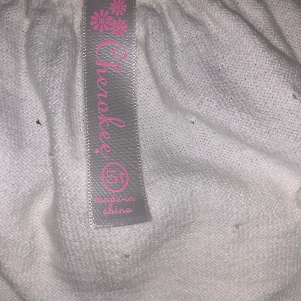 Girls white cardigan - Picture 2 of 3